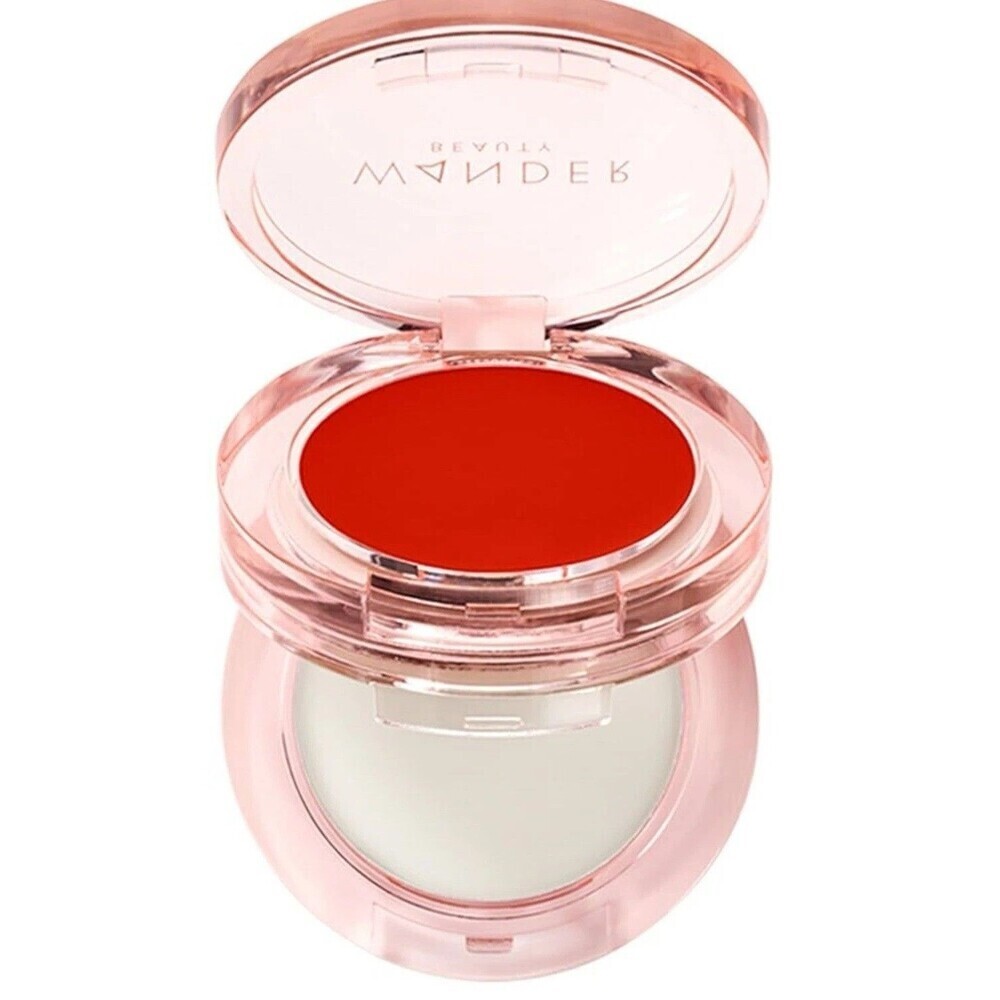 WANDER BEAUTY Double Date Lip & Cheek Duo Blush# BE MINE/SWIPE 0.07oz Full size